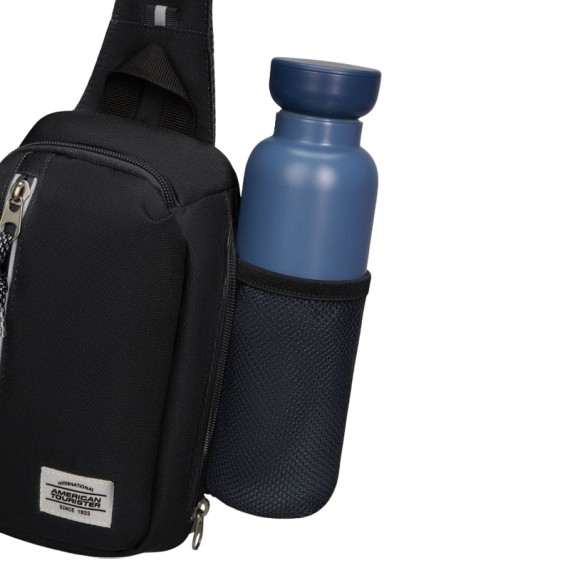 AMERICAN TOURISTER Sling Bolsa de Peito Brightup Preta | Ref. 92MF800409