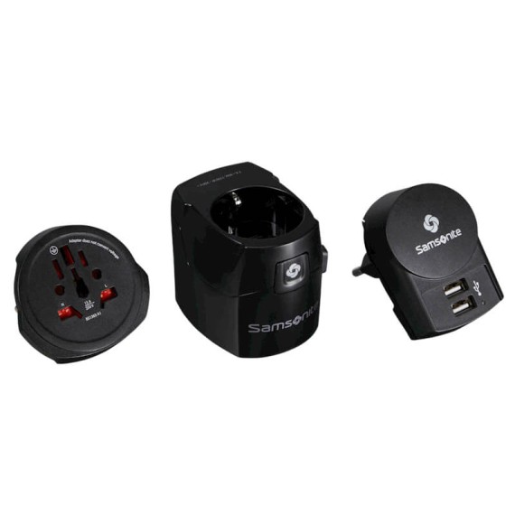 SAMSONITE Adaptador Universal Travel Accessories Preto | Ref. 92CO111809