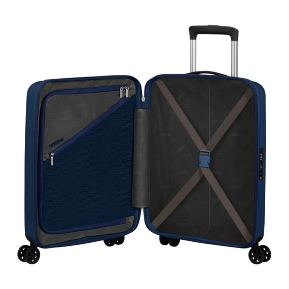 AMERICAN TOURISTER Mala de Cabine 55cm 4R Rejoy Azul Marinho | Ref. 92MH300141