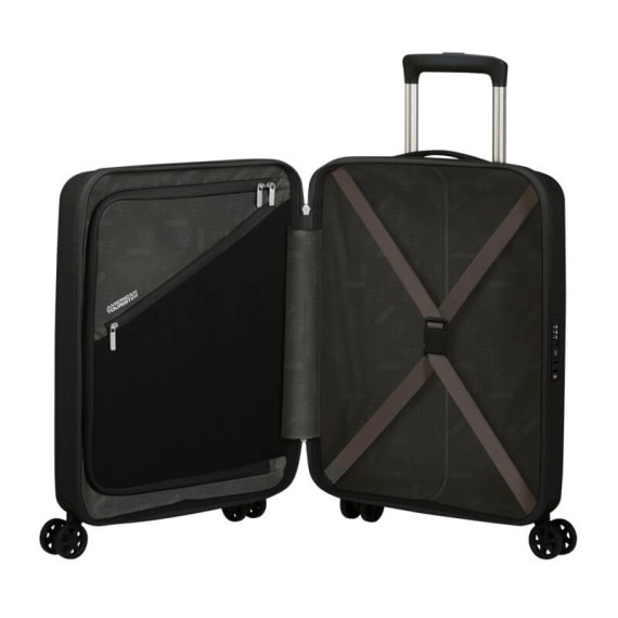 AMERICAN TOURISTER Mala de Cabine 55cm 4R Rejoy Preta | Ref. 92MH300119