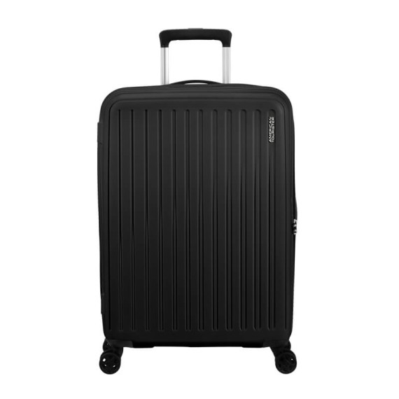 AMERICAN TOURISTER Mala de Viagem Média 68cm 4R Rejoy Preta | Ref. 92MH300219