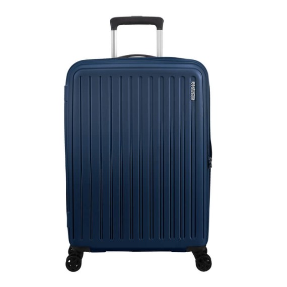 AMERICAN TOURISTER Mala de Viagem Média 68cm 4R Rejoy Azul Marinho | Ref. 92MH300241