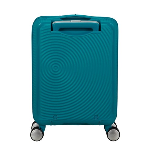 AMERICAN TOURISTER Mala de Viagem Pequena 47cm 4R Soundbox Mini Azul Petróleo | Ref. 92MG800151