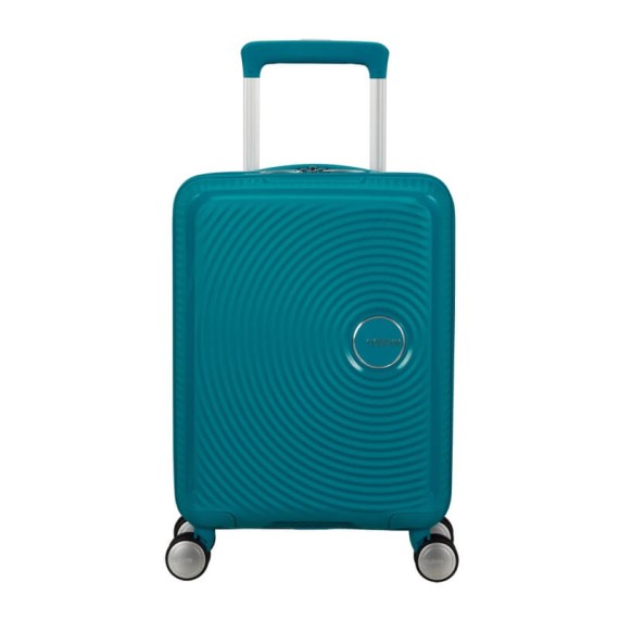 AMERICAN TOURISTER Mala de Viagem Pequena 47cm 4R Soundbox Mini Azul Petróleo | Ref. 92MG800151