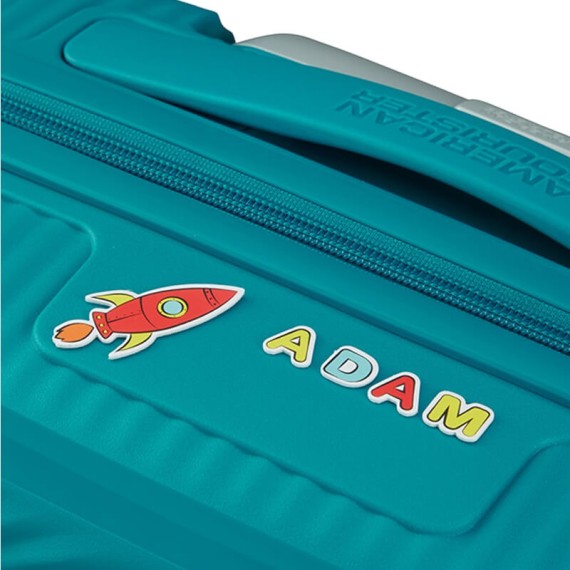 AMERICAN TOURISTER Mala de Viagem Pequena 47cm 4R Soundbox Mini Azul Petróleo | Ref. 92MG800151