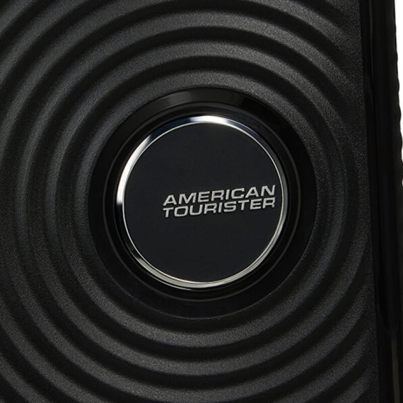 AMERICAN TOURISTER Mala de Viagem Pequena 47cm 4R Soundbox Mini Preta | Ref. 92MG800109