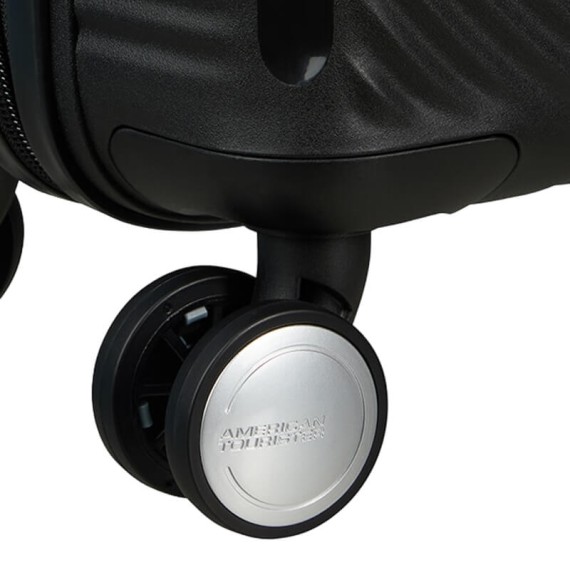 AMERICAN TOURISTER Mala de Viagem Pequena 47cm 4R Soundbox Mini Preta | Ref. 92MG800109