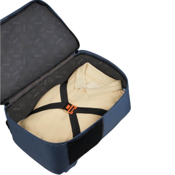 AMERICAN TOURISTER Mochila de Cabine Ryanair Urban Track Azul/Laranja | Ref. 92MD120531