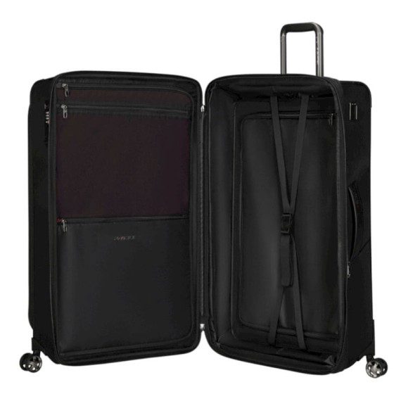 SAMSONITE Mala de Viagem / Trolley Grande 79cm 4R Exp. Pro-Dlx 6 Trvl Preta | Ref. 92KO500209