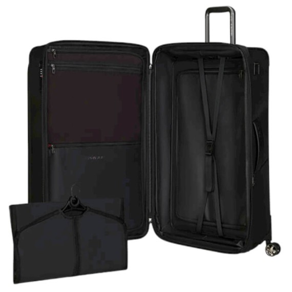 SAMSONITE Mala de Viagem / Trolley Grande 79cm 4R Exp. Pro-Dlx 6 Trvl Preta | Ref. 92KO500209