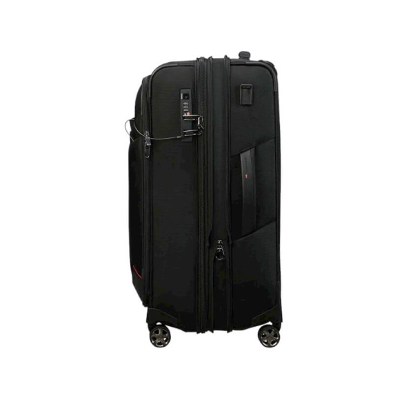 SAMSONITE Mala de Viagem / Trolley Média 67cm 4R Exp. Pro-Dlx 6 Trvl Preta | Ref. 92KO500109 SAMSONITE Mala de Viagem / Trolley Média 67cm 4R Exp. Pro-Dlx 6 Trvl Preta | Ref. 92KO500109