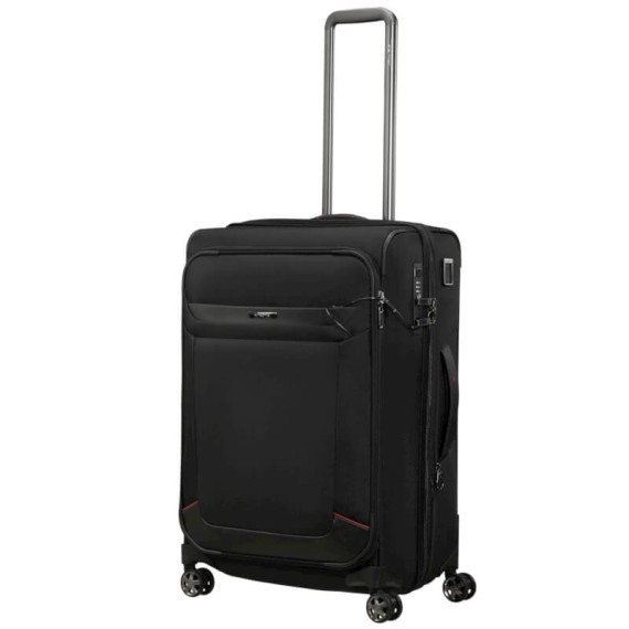 SAMSONITE Mala de Viagem / Trolley Média 67cm 4R Exp. Pro-Dlx 6 Trvl Preta | Ref. 92KO500109 SAMSONITE Mala de Viagem / Trolley Média 67cm 4R Exp. Pro-Dlx 6 Trvl Preta | Ref. 92KO500109