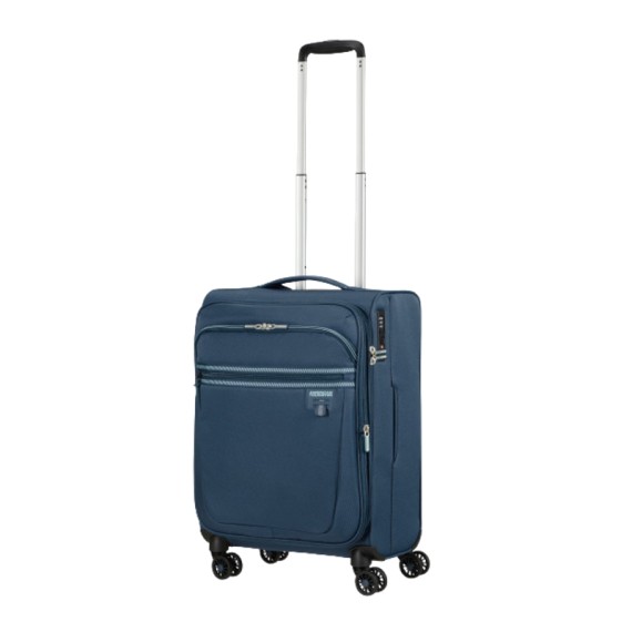 AMERICAN TOURISTER Mala de Cabine 55cm 4R Exp. AeroSpin Azul | Ref. 92MH600131