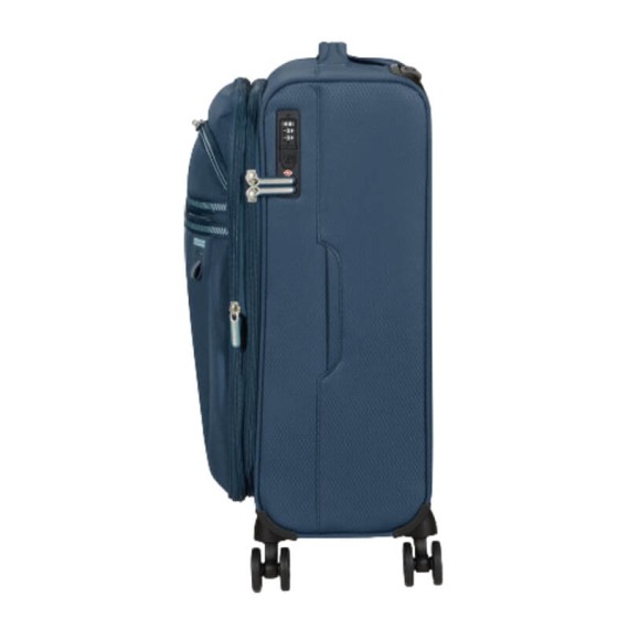 AMERICAN TOURISTER Mala de Cabine 55cm 4R Exp. AeroSpin Azul | Ref. 92MH600131