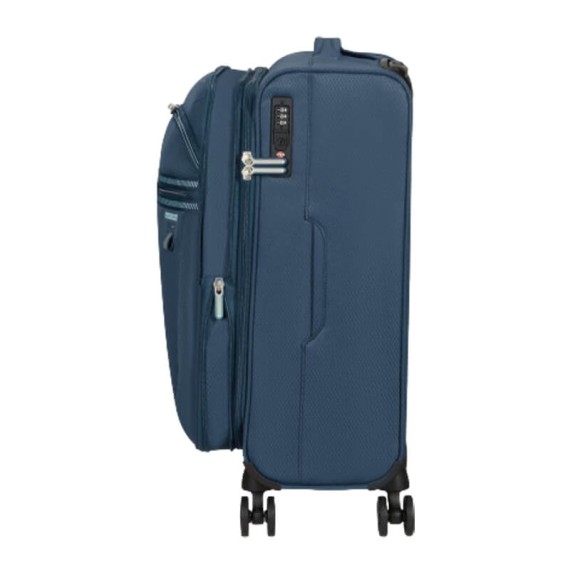 AMERICAN TOURISTER Mala de Cabine 55cm 4R Exp. AeroSpin Azul | Ref. 92MH600131