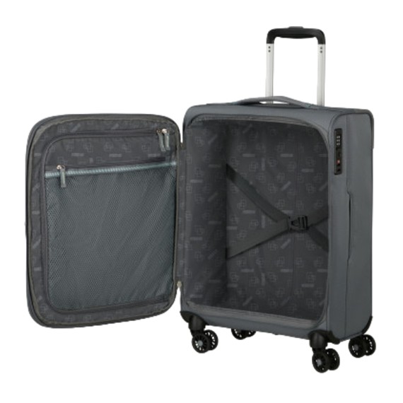 AMERICAN TOURISTER Mala de Cabine 55cm 4R Exp. AeroSpin Basalto | Ref. 92MH600118