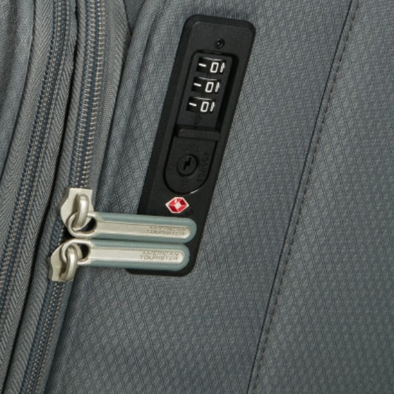 AMERICAN TOURISTER Mala de Cabine 55cm 4R Exp. AeroSpin Basalto | Ref. 92MH600118