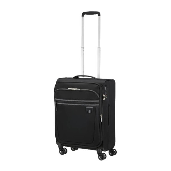 AMERICAN TOURISTER Mala de Cabine 55cm 4R Exp. AeroSpin Preta | Ref. 92MH600109
