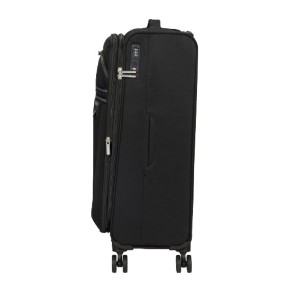 AMERICAN TOURISTER Mala de Viagem Média 69cm 4R Exp. AeroSpin Preta | Ref. 92MH600209