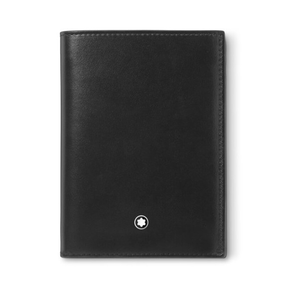 Carteira 7CC c/ ID Removível MONTBLANC Meisterstück Preta | Ref. 238.198380