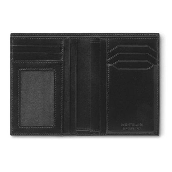 Carteira 7CC c/ ID Removível MONTBLANC Meisterstück Preta | Ref. 238.198380