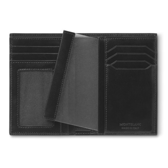 Carteira 7CC c/ ID Removível MONTBLANC Meisterstück Preta | Ref. 238.198380