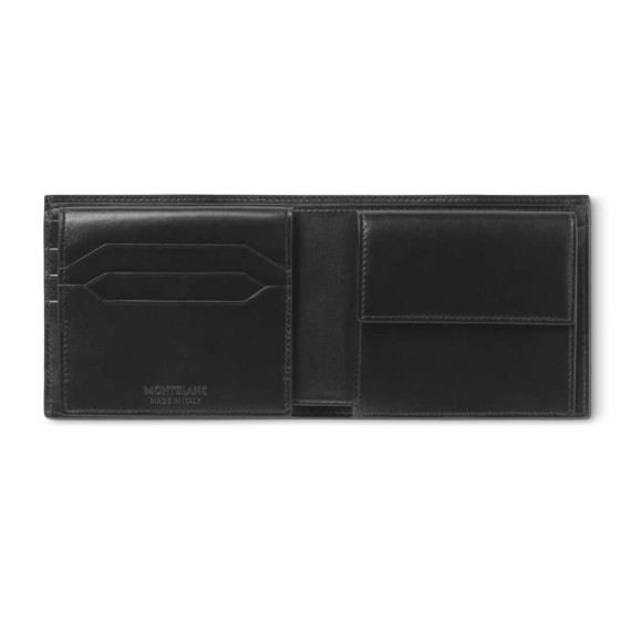 Carteira c/ Porta-Moedas 10 CC MONTBLANC Meisterstück Preta | Ref. 238.198315