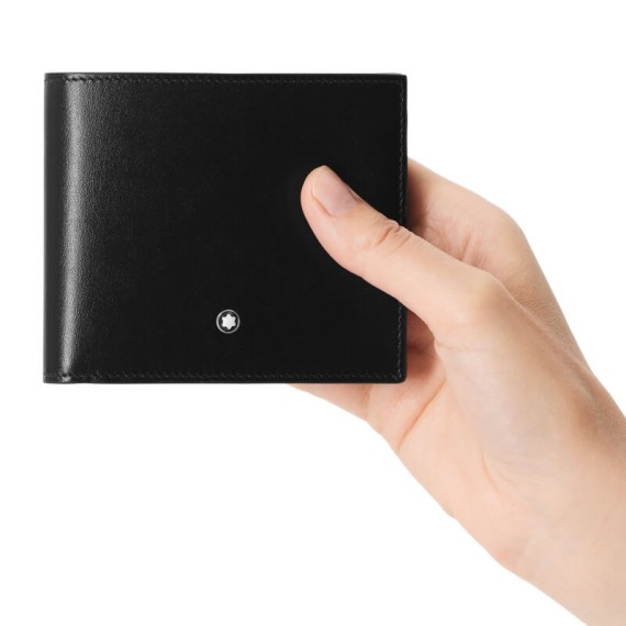 Carteira de Homem Horizontal 12CC MONTBLANC Meisterstück Preta | Ref. 238.198316