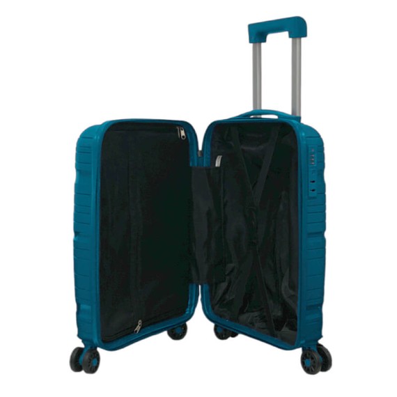 Mala de Cabine / Trolley 45cm 4R. Amovíveis Easyjet TALENT 22 Azul Petróleo | Ref. 337.22AP