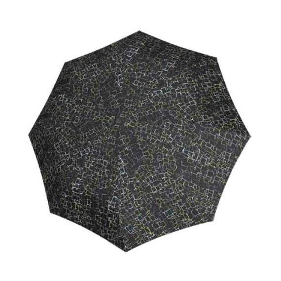 Guarda-Chuva KNRIPS Dobrável A.200 Médio Duomatic Cubes Black | Ref. 300.9572018668 Guarda-Chuva KNRIPS Dobrável A.200 Médio Duomatic Cubes Black | Ref. 300.9572018668
