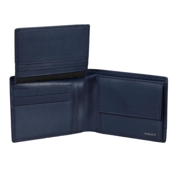 Samsonite Carteira de Homem Horizontal 10CC Pro-DLX 6 SLG Azul Noite | Ref. 92KK304721