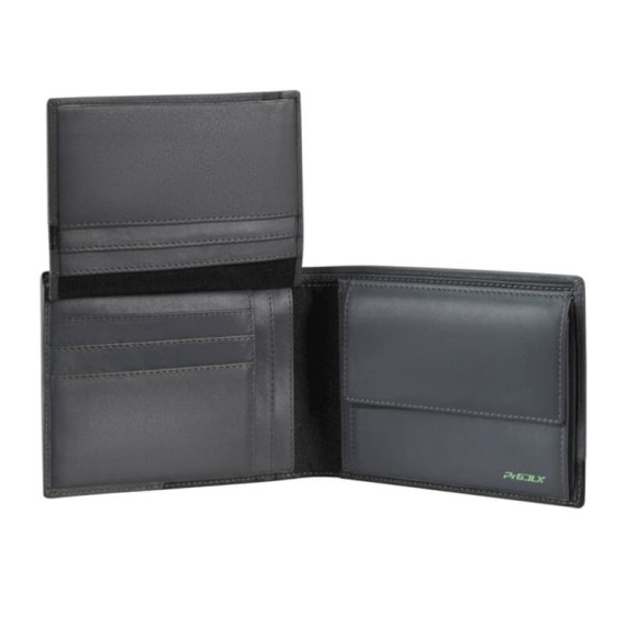 Samsonite Carteira de Homem Horizontal 10CC Pro-DLX 6 SLG Cinza Claro | Ref. 92KK304718