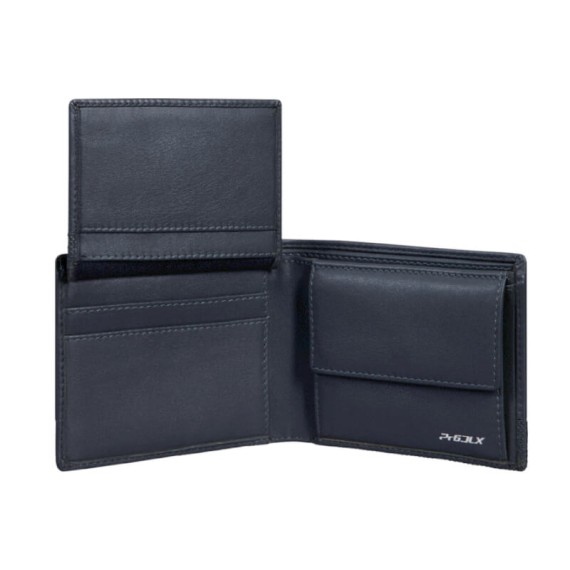 SAMSONITE Carteira de Homem Horizontal 6CC Pro-DLX 6 SLG Azul Noite | Ref. 92KK304621