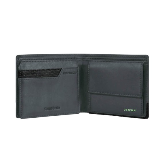SAMSONITE Carteira de Homem Horizontal 6CC Pro-DLX 6 SLG Cinza Claro | Ref. 92KK304618