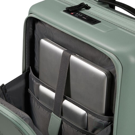 AMERICAN TOURISTER Mala de Cabine 55cm 4R Exp. Frontal DashPop Verde Iceberg | Ref. 92MG500404
