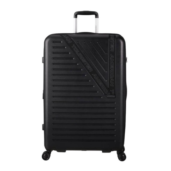 AMERICAN TOURISTER Mala de Viagem Grande 77cm 4R Exp. Dynabelt Preta | Ref. 92MH800309 AMERICAN TOURISTER Mala de Viagem Grande 77cm 4R Exp. Dynabelt Preta | Ref. 92MH800309