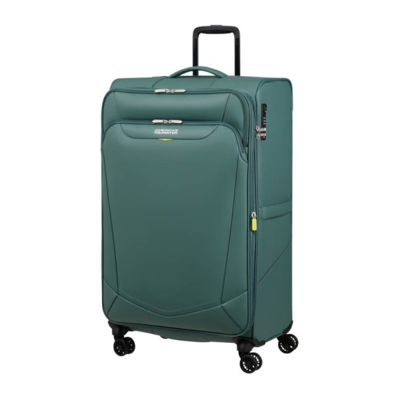 AMERICAN TOURISTER Mala de Viagem Grande 80cm 4R Coated Exp SummerRide Dark Forest | Ref. 92ME710614