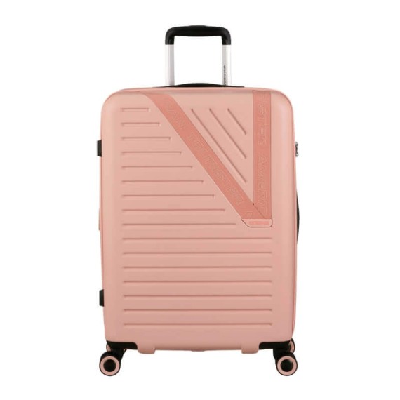 AMERICAN TOURISTER Mala de Viagem Média 66cm 4R Exp. Dynabelt Rosa | Ref. 92MH800290