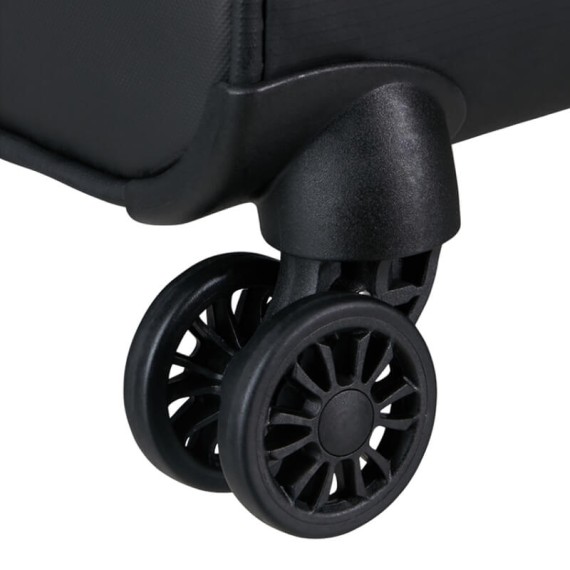 AMERICAN TOURISTER Mala de Cabine 55cm 4R Coated Exp. SummerRide Preta | Ref. 92ME710509 AMERICAN TOURISTER Mala de Cabine 55cm 4R Coated Exp. SummerRide Preta | Ref. 92ME710509