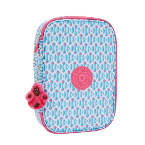 Estojo Escolar KIPLING 100 Pens Dreamy Geo Combo | Ref. 187.40KI6002D1W