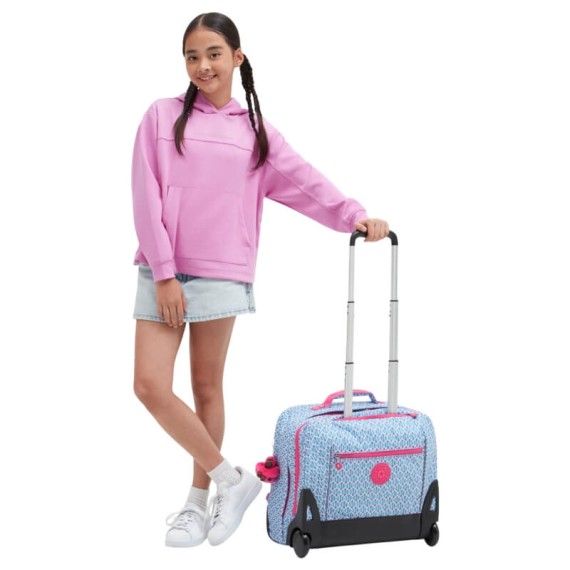 Mochila Escolar com Rodas KIPLING Giorno Dreamy Geo Combo | Ref. 187.40KI5368D1W