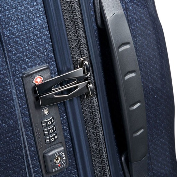 SAMSONITE Mala de Viagem / Trolley Gigante 81cm 4R Cosmolite Azul Noite | Ref.92V2230731