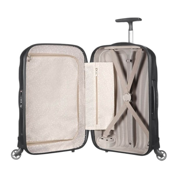 SAMSONITE Mala de Viagem / Trolley Gigante 81cm 4R Cosmolite Preta | Ref. 92V2230709 SAMSONITE Mala de Viagem / Trolley Gigante 81cm 4R Cosmolite Preta | Ref. 92V2230709