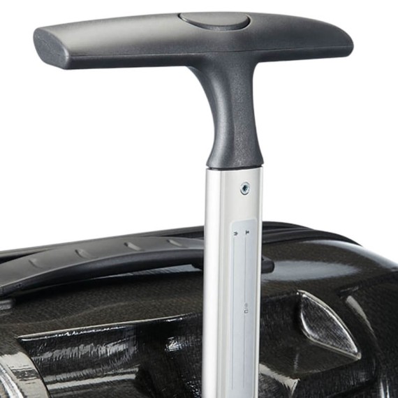 SAMSONITE Mala de Viagem / Trolley Médio 69cm 4R Cosmolite Preta | Ref. 92V2230609