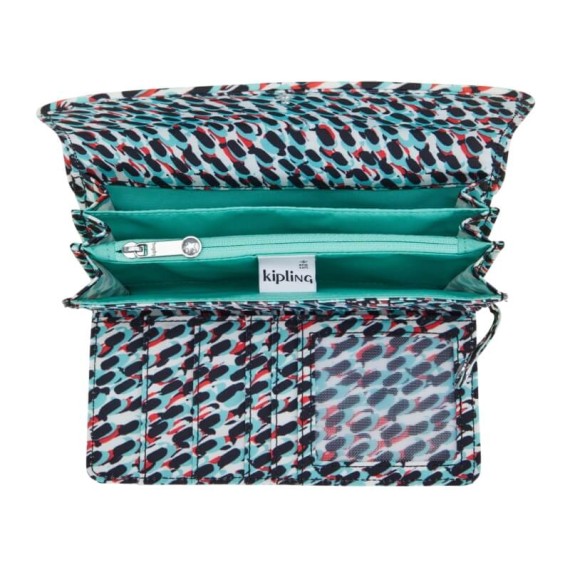 Carteira de Senhora KIPLING Money Land Abstract Print | Ref. 187.40KI4437GN6