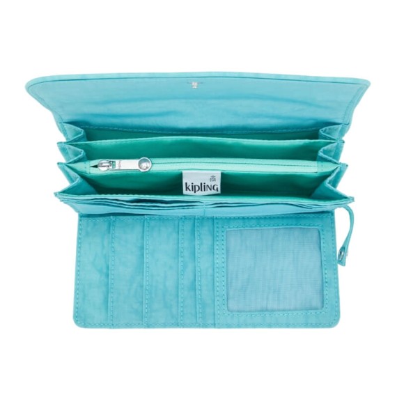 Carteira de Senhora KIPLING Money Land Deepest Aqua | Ref. 187.40KI4191T6E