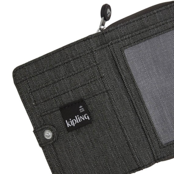 Carteira de Senhora KIPLING Money Love Black Peppery | Ref. 187.40KI469078S
