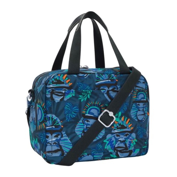 Lancheira Térmica KIPLING Miyo Blue Monkey Fun | Ref. 187.40KI29898HJ
