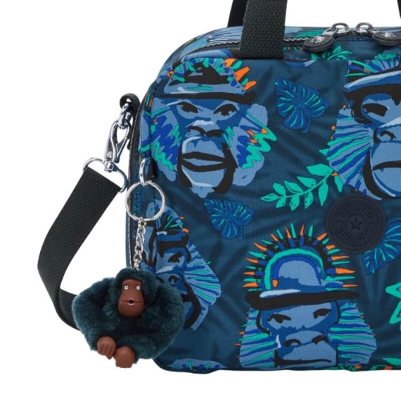 Lancheira Térmica KIPLING Miyo Blue Monkey Fun | Ref. 187.40KI29898HJ