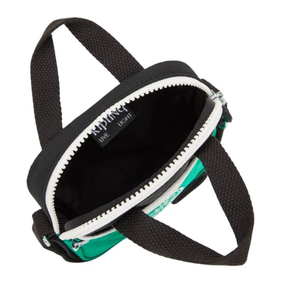 Mala de Duas Alças KIPLING Levy Deep Green Black Block | Ref. 187.40KI54596NT Mala de Duas Alças KIPLING Levy Deep Green Black Block | Ref. 187.40KI54596NT